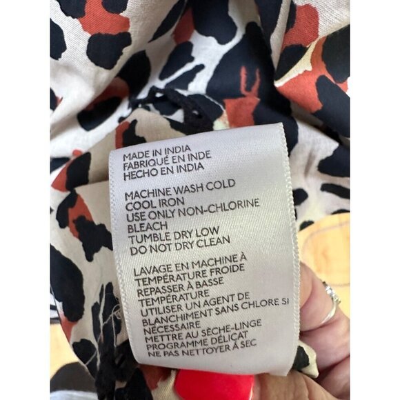 NWT Urban Outfitters Romper Keyhole Ruffle Tiered Animal Print Festival Size XS‎ - Picture 8 of 8